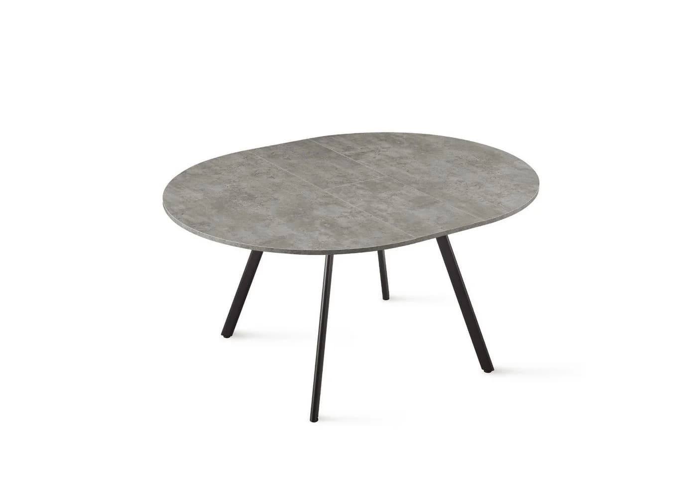 B&D home Esstisch TILL Schwarz/Weiß Ausziehbar - Bild 4