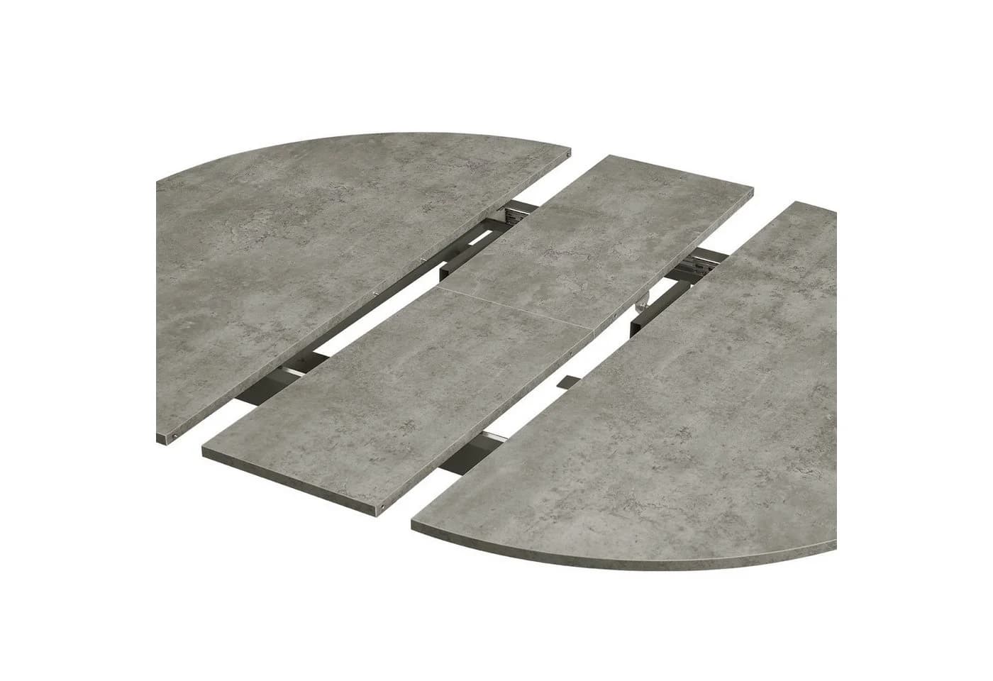 B&D home Esstisch TILL Schwarz/Weiß Ausziehbar - Bild 5