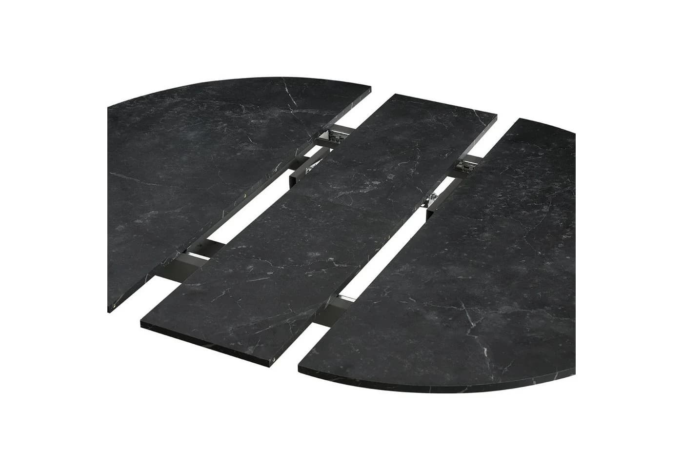 B&D home Esstisch TILL Schwarz/Weiß Ausziehbar - Bild 5
