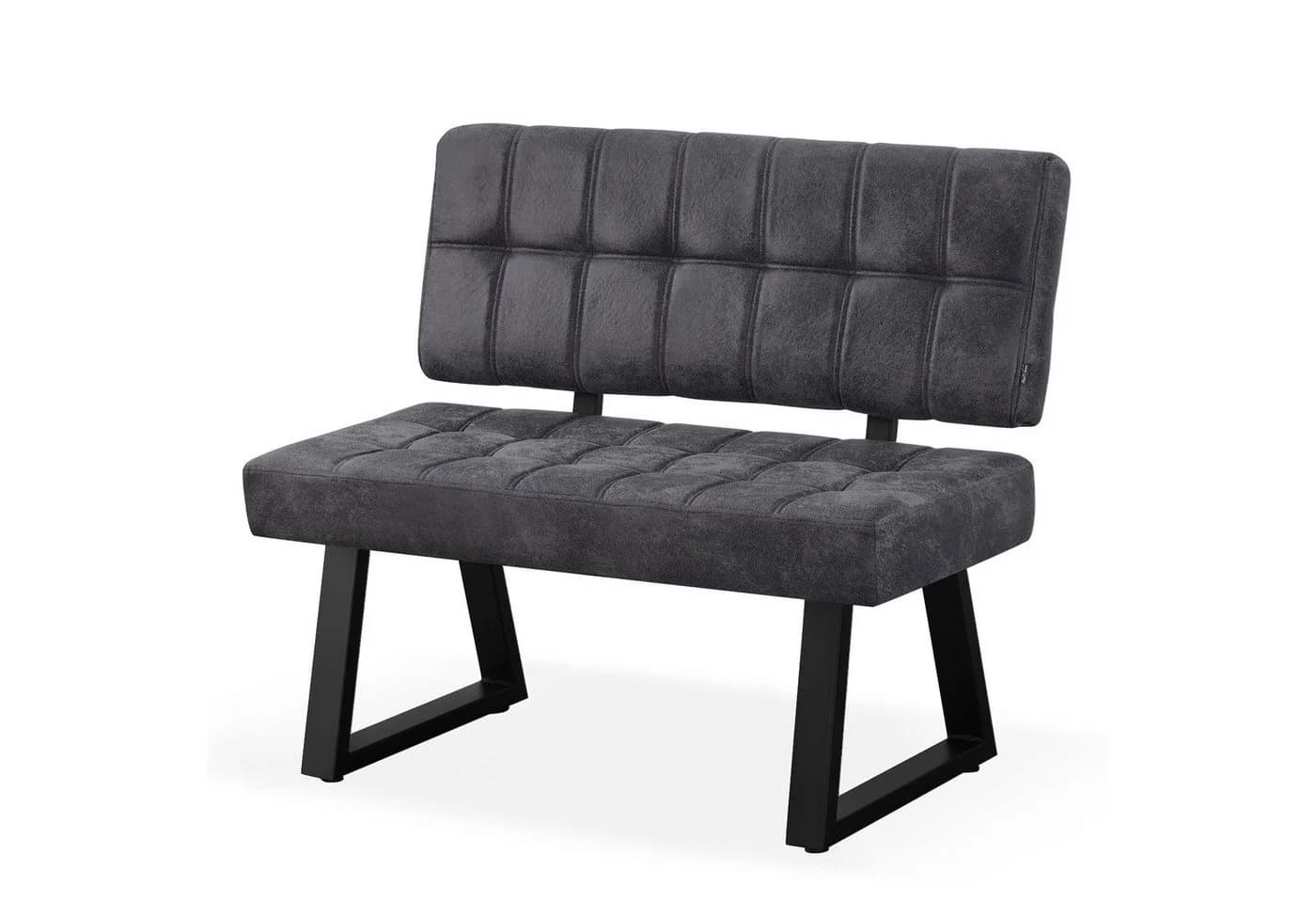 B&D home Essbank SIGFRID Grau Polyester Polsterbank - Bild 2