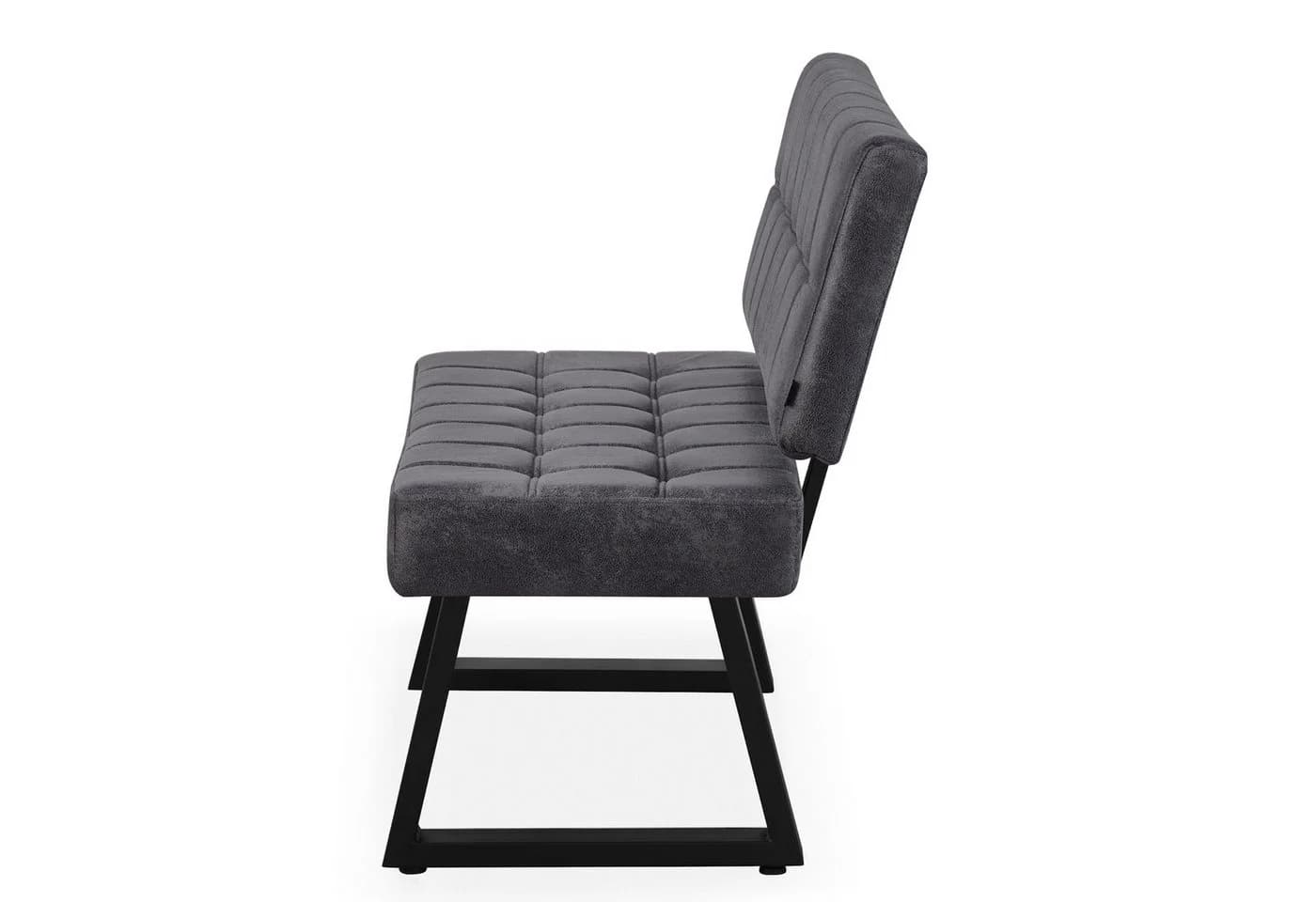 B&D home Essbank SIGFRID Grau Polyester Polsterbank - Bild 3