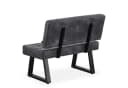 B&D home Essbank SIGFRID Grau Polyester Polsterbank Bild 4
