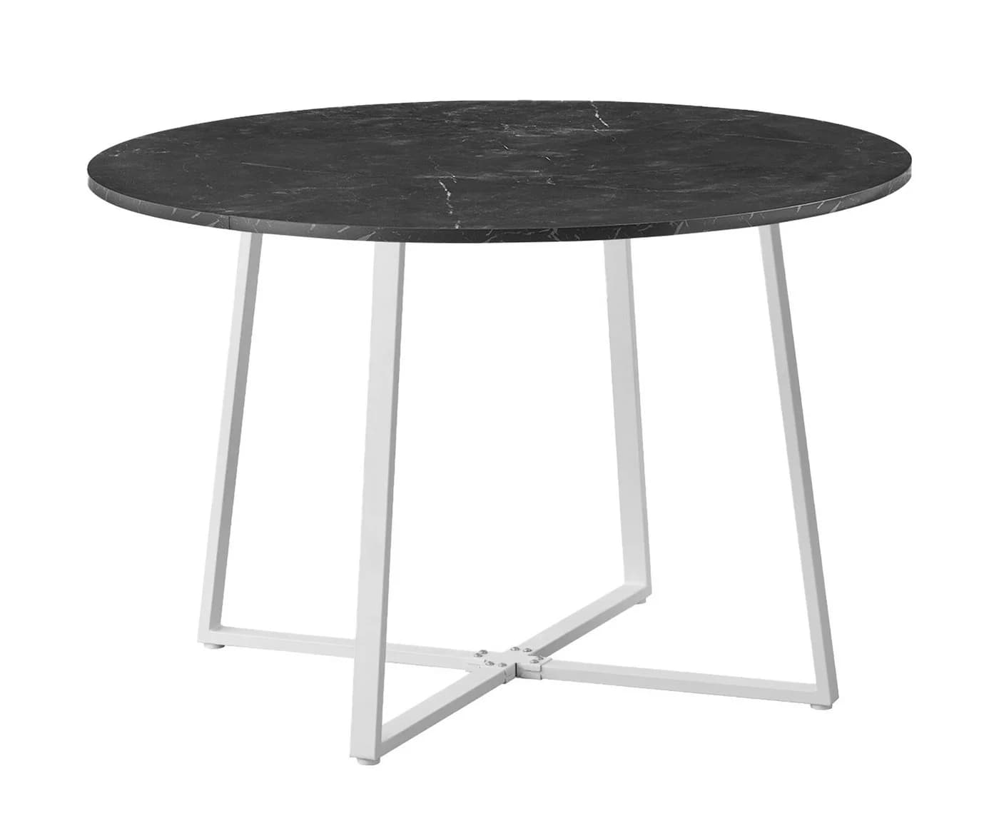 B&D home Esstisch TILL Schwarz/Weiß ausziehbar oder fest - Bild 2