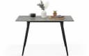 B&D home Esstisch LIO Ausziehbar Schwarz/Weiß Industrial Bild 2