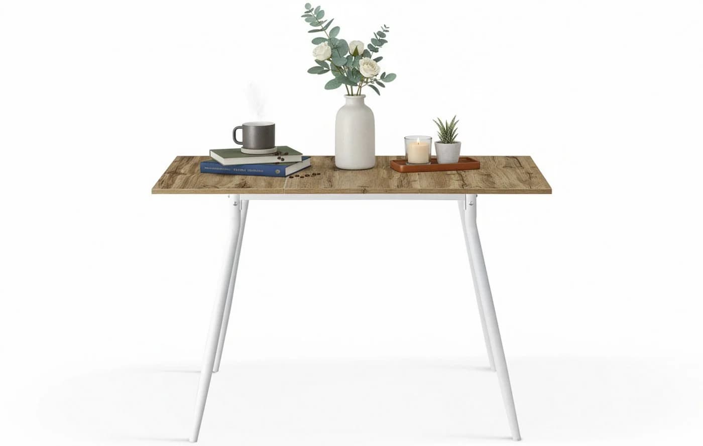 B&D home Esstisch LIO Ausziehbar Schwarz/Weiss - Bild 2