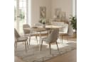 B&D home Esstisch LIO Ausziehbar Schwarz/Weiss Bild 3