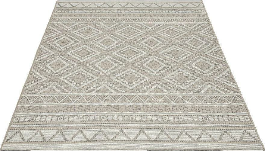 Teppich MERINOS Ottowa 22567 Beige Outdoor Polypropylen Rechteckig