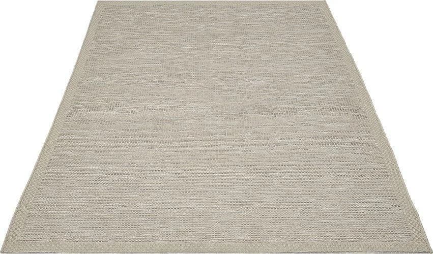 MERINOS Outdoor Teppich Ottowa 150x80 cm Beige/Grau Polypropylen