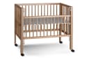 tiSsi® Beistellbett MAXI Buche massiv Beige für Boxspringbetten Bild 2