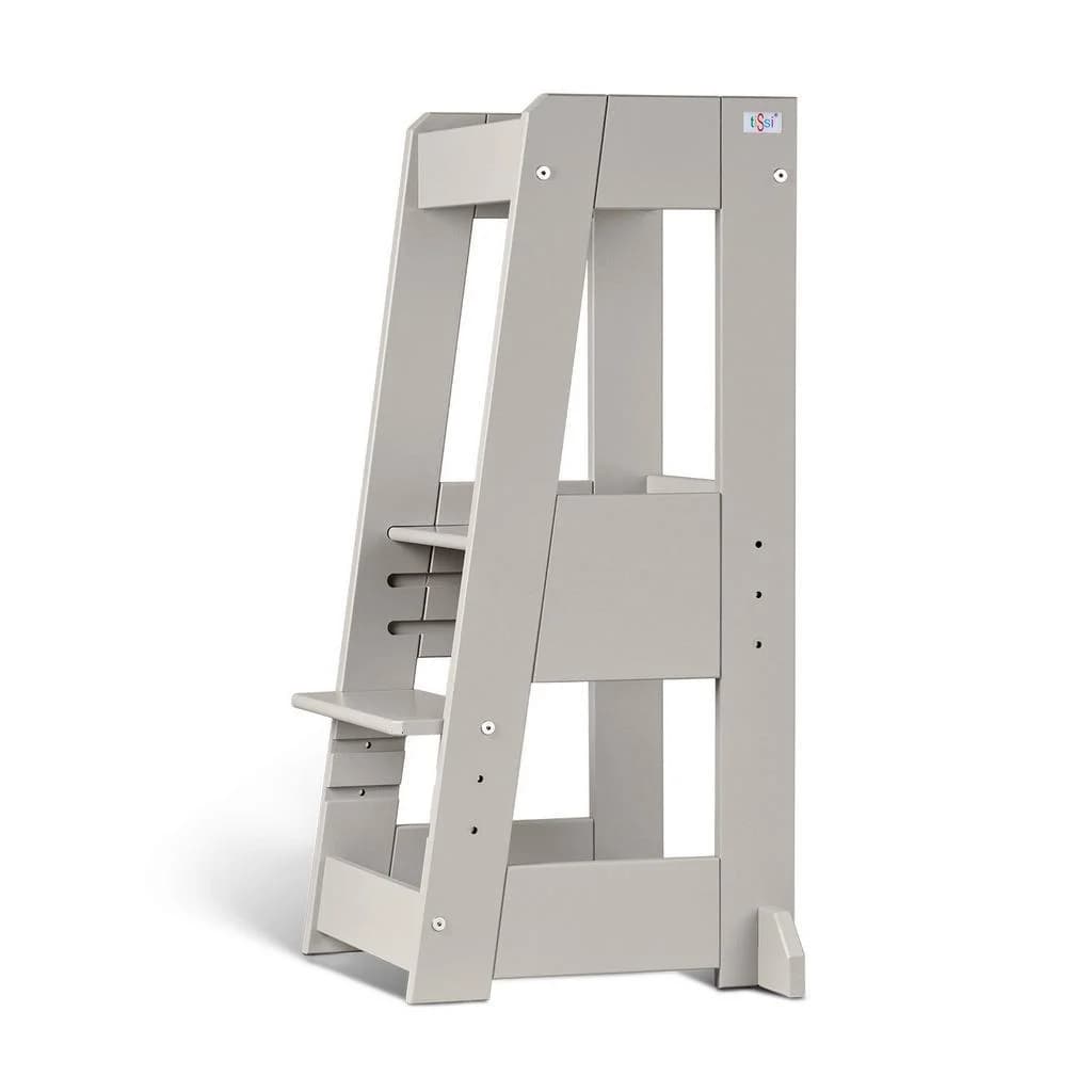 tiSsi Lernturm Felix Hellgrau Massivholz