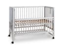 tiSsi® Beistellbett HAJO Buche 120x60 cm mit Schlupfsprossen Bild 1