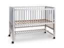 tiSsi® Beistellbett HAJO Buche 120x60 cm mit Schlupfsprossen Bild 2