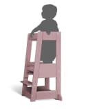 tiSsi® Hochstuhl Entdeckerturm FELIX mitwachsend Buche massiv Bild 3