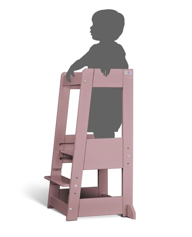 tiSsi® Hochstuhl Entdeckerturm FELIX mitwachsend Buche massiv - Bild 3