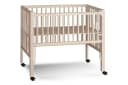 tiSsi® Beistellbett MAXI Buche massiv Beige für Boxspringbetten Bild 1