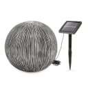 esotec LED Gartenleuchte Solarkugel Ribbed Ball DUO COLOR 26cm Bild 1