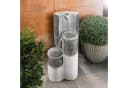 esotec Solarbrunnen Smart Fountain Grau Polyresin Komplettset Bild 2