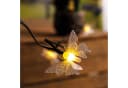 esotec LED-Lichterkette Solarkette 30 Schmetterlinge 9m +2m Zuleitung 3000K winterfest Bild 2