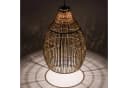 esotec LED Gartenleuchte Kairo Solarleuchte Boho Stil Polyrattan warmweiß Bild 4