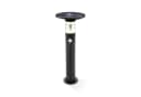 esotec LED Solarleuchte Amelia Schwarz PIR-Bewegungsmelder 3 Modi Bild 1