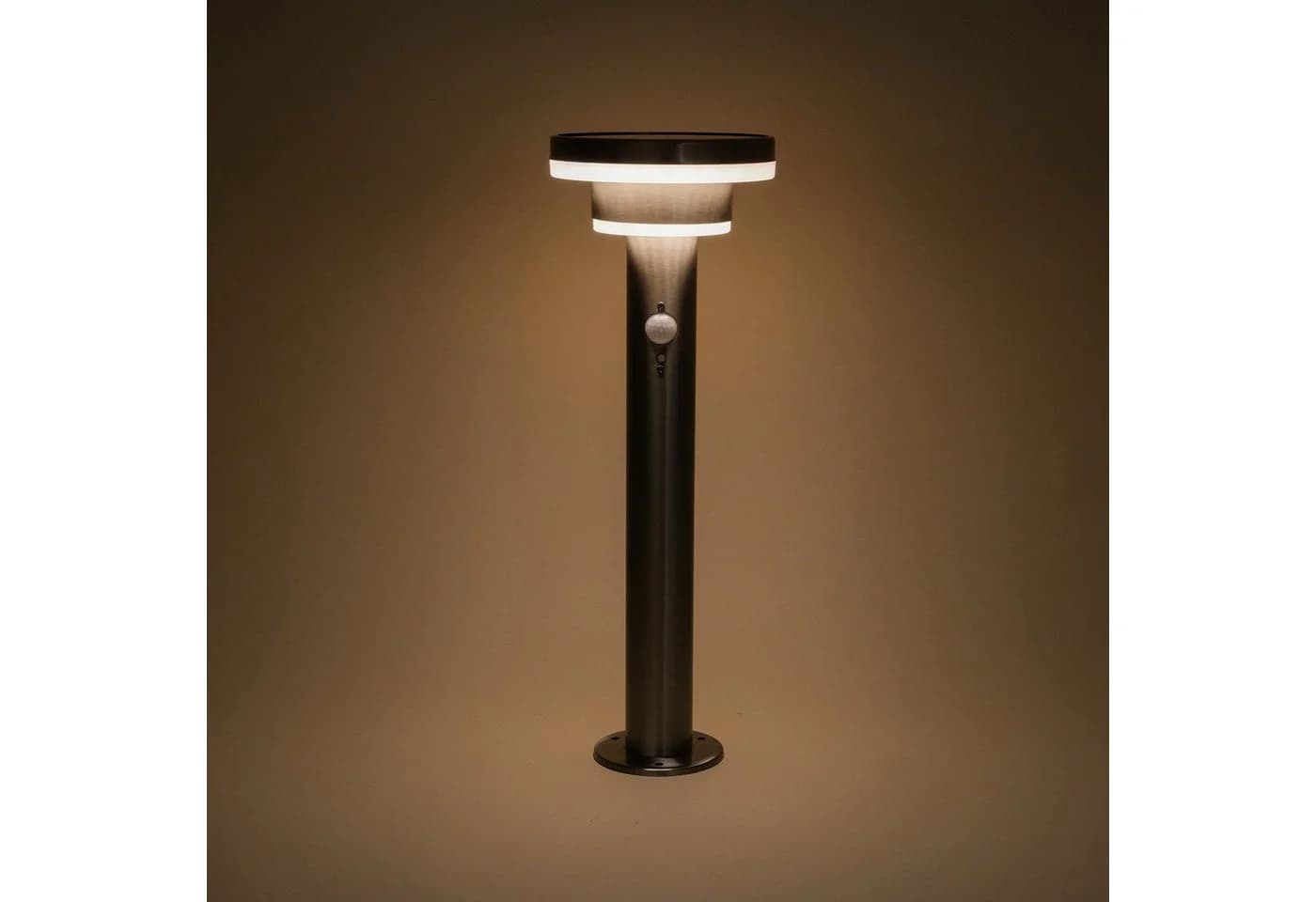 esotec LED Gartenleuchte Modena Solar PIR Edelstahl - Bild 3
