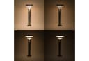 esotec LED Gartenleuchte Modena Solar PIR Edelstahl Bild 4