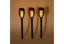 esotec Solarfackel Lorenzo 3er-Set Schwarz LED Gartenleuchte Bild 3