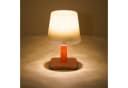 esotec Solar Tischlampe Harmony Warmweiß Holzoptik IP44 Bild 3