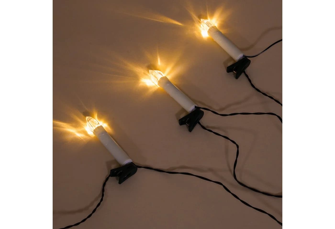 esotec Solar LED-Lichterkette 20 Kerzen warmweiß 13m - Bild 5
