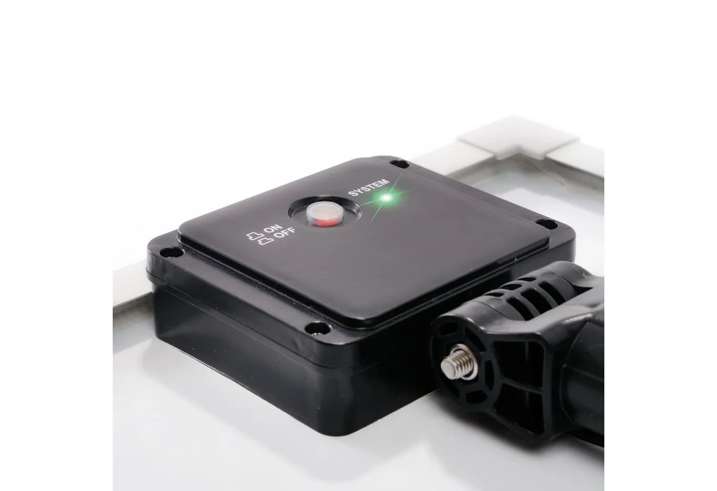 Solarpumpe mit LED-Lichtring und LiFe-Akku