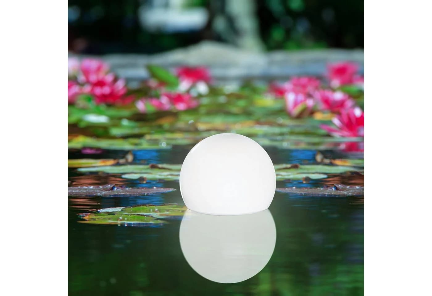 esotec FLOAT LED Solarkugel 25cm 7 Farben mit Fernbedienung - Bild 2
