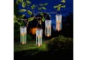 esotec 4x Solar-Hängeleuchte LED Smart Sticks bernsteinfarben Acryl Bild 2
