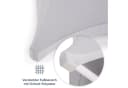 Blumtal Stehtischhusse Stretchbezug Anthrazit für Ø 60-85 cm Bild 5