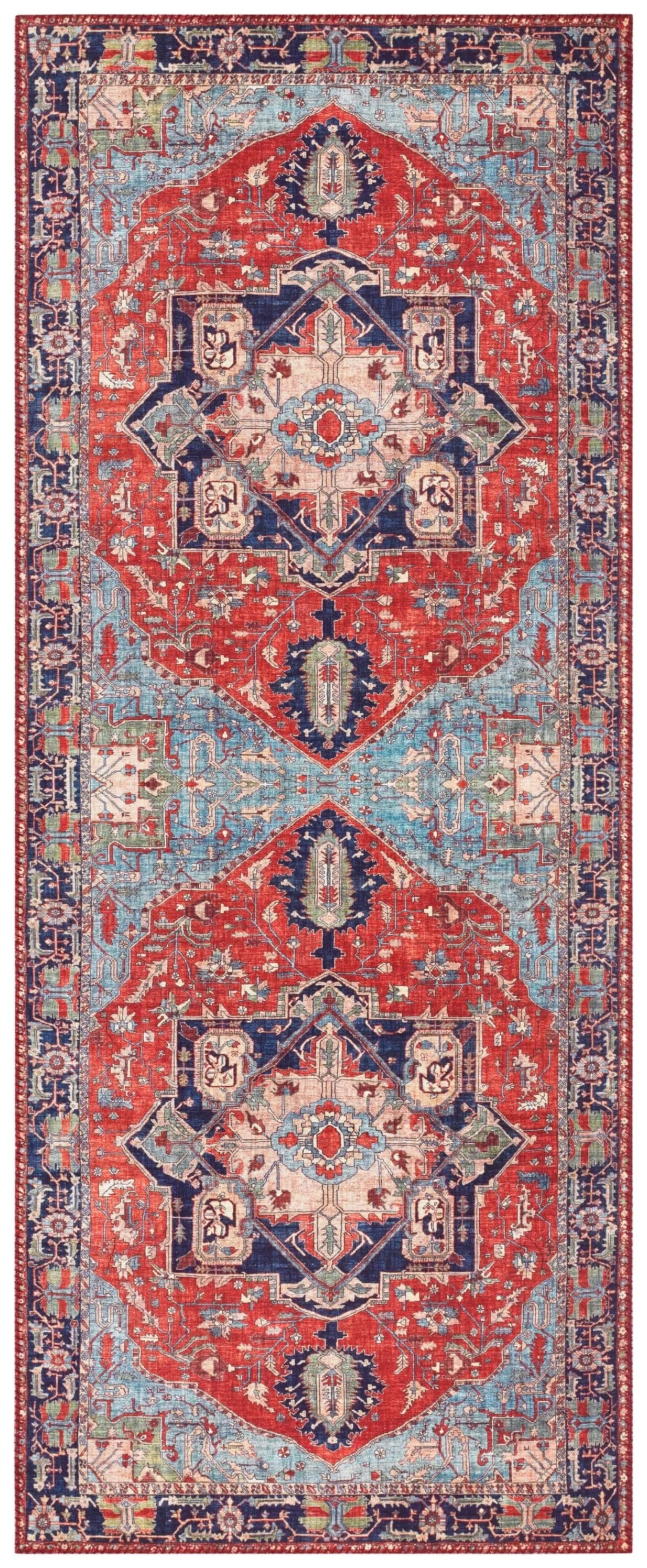 Teppich ELLE DECORATION "Hamadan" Rot Orientalisch