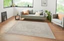 HANSE HOME Teppich Oriental Creme Grau Samt-Optik Bild 2