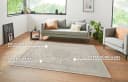 HANSE HOME Teppich Oriental Creme Grau Samt-Optik Bild 3