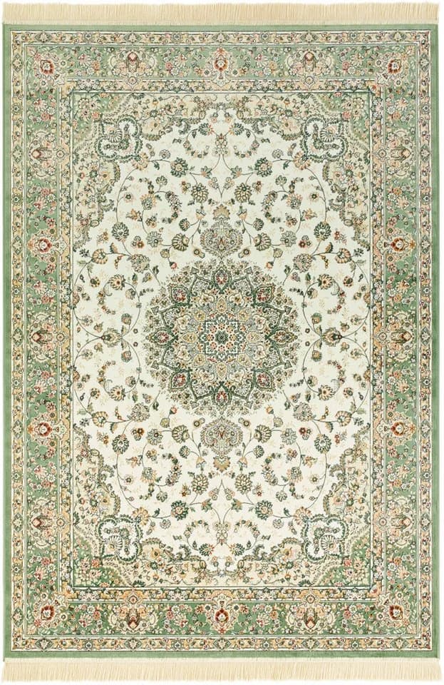 Hanse Home Vintage-Teppich Naveh Orientalisch Creme Hellgrün