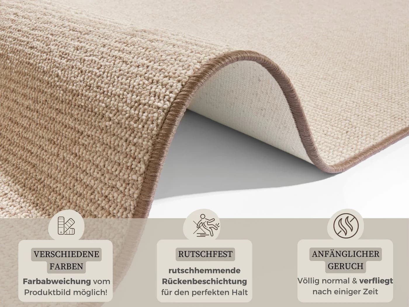 Hanse Home Läufer Bouclé Sisal-Optik 80x150 cm - Bild 4