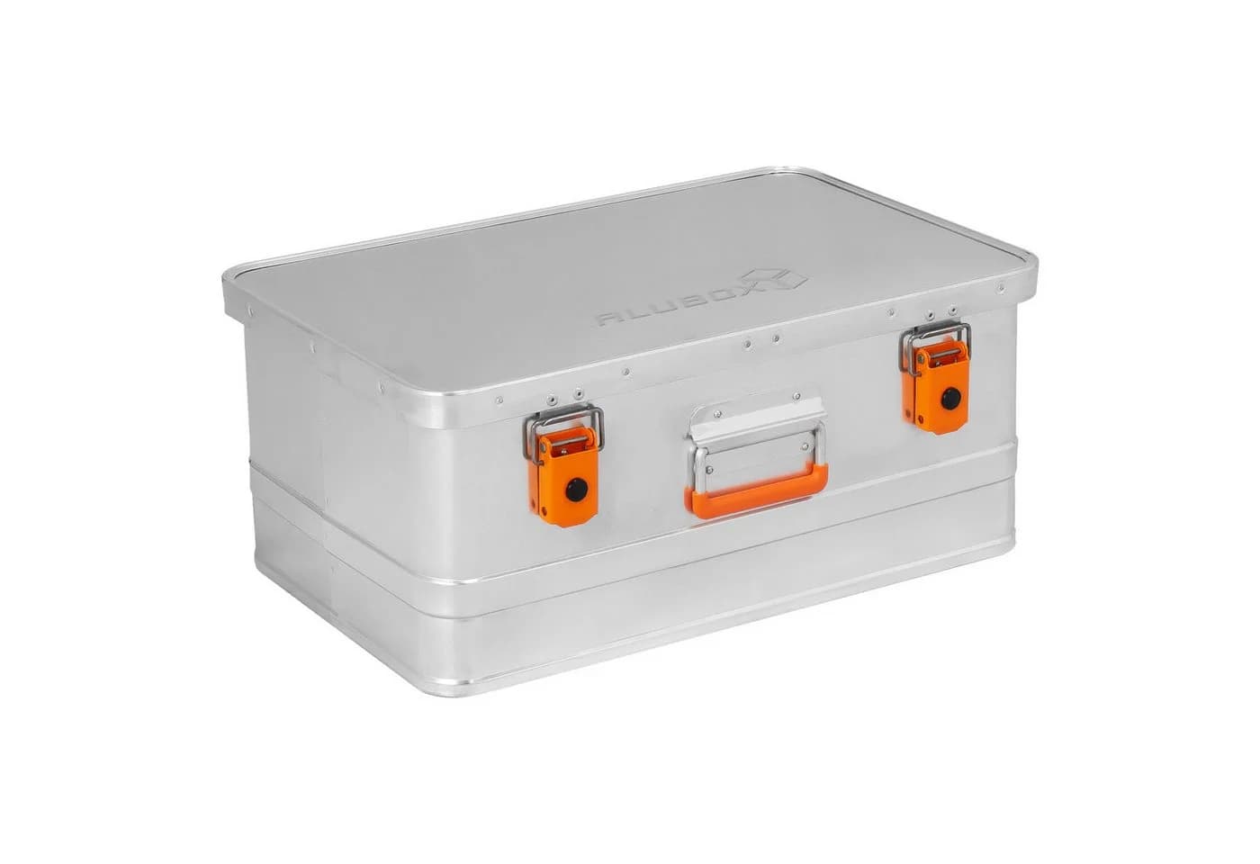 ALUBOX Aufbewahrungsbox Werkzeugkiste Aluminium silber - Bild 2