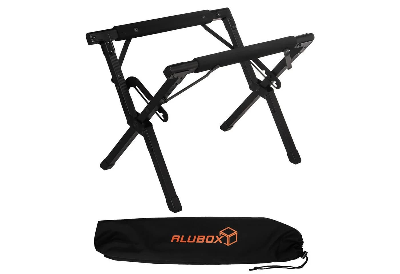 ALUBOX Kühlboxständer 3-fach verstellbar Aluminium mit Tasche - Bild 2