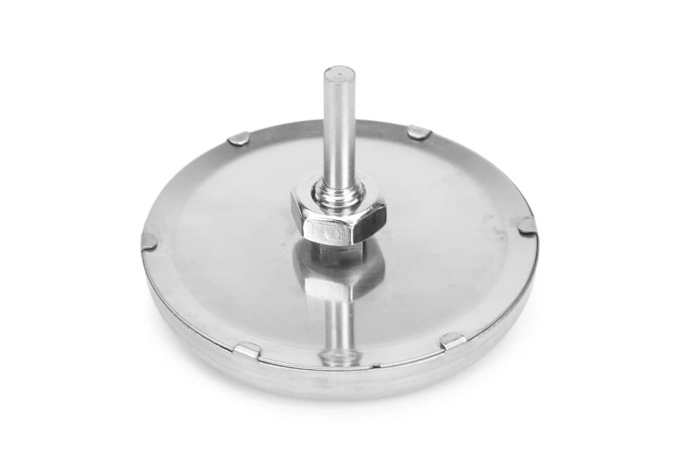Grillrost.com BBQ Thermometer Einschraubbar Silber Made in Germany