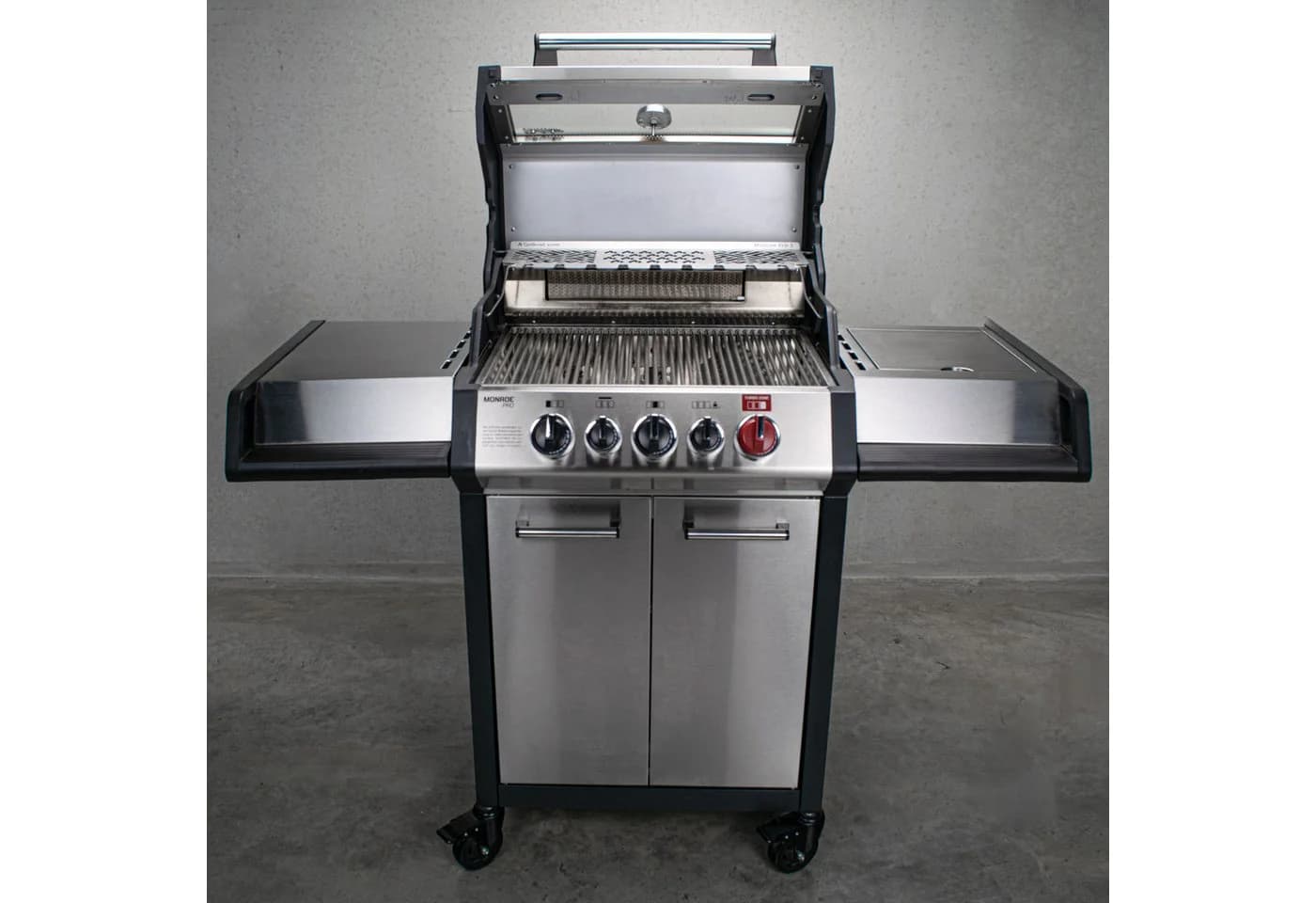 Grillrost.com BBQ Warmhalterost Edelstahl für Enders Monroe Pro 3 Silber - Bild 4