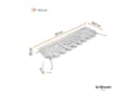 Grillrost.com BBQ Warmhalterost Edelstahl für Enders Monroe Pro 3 Silber Bild 5