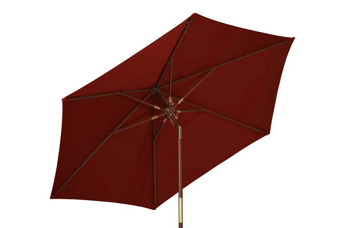 Kai Wiechmann Balkonschirm 240 cm Roter Sonnenschirm mit Kippgelenk - Bild 2