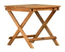 Kai Wiechmann Beistelltisch Teak Klappbar 50x50 cm Bild 2