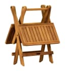 Kai Wiechmann Beistelltisch Teak Klappbar 50x50 cm Bild 5