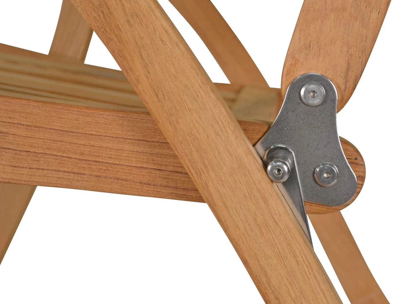 Kai Wiechmann Verstellbarer Teak Hochlehner Gartenstuhl Klappsessel