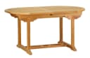 Kai Wiechmann Gartentisch Teak Ausziehtisch Oval Bild 2