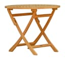 Kai Wiechmann Klapptisch Teak Gartentisch klappbar rund Bild 2