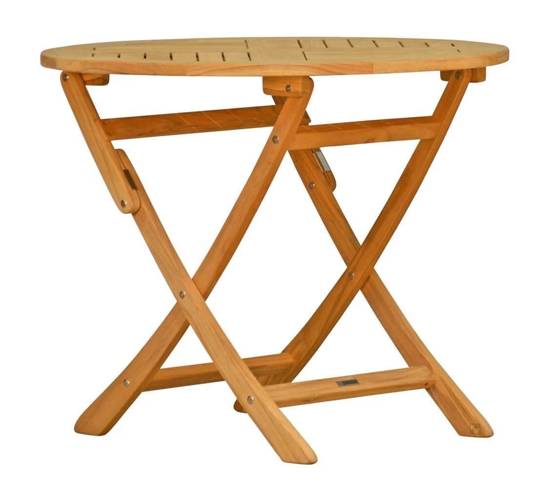 Kai Wiechmann Klapptisch Teak Gartentisch klappbar rund - Bild 2